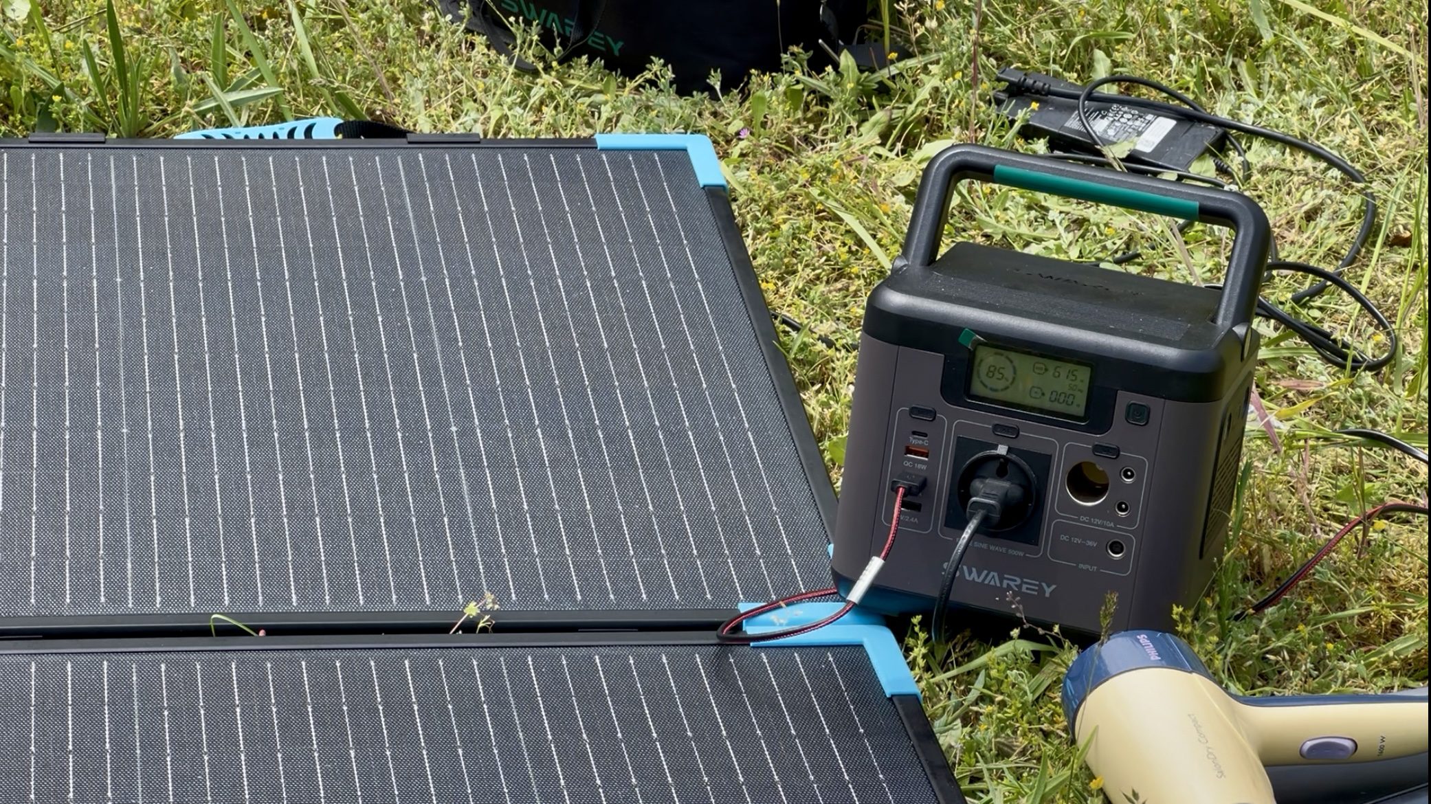 30л Хладилник комплект с 500w соларна станция и 100w панел - Image 5