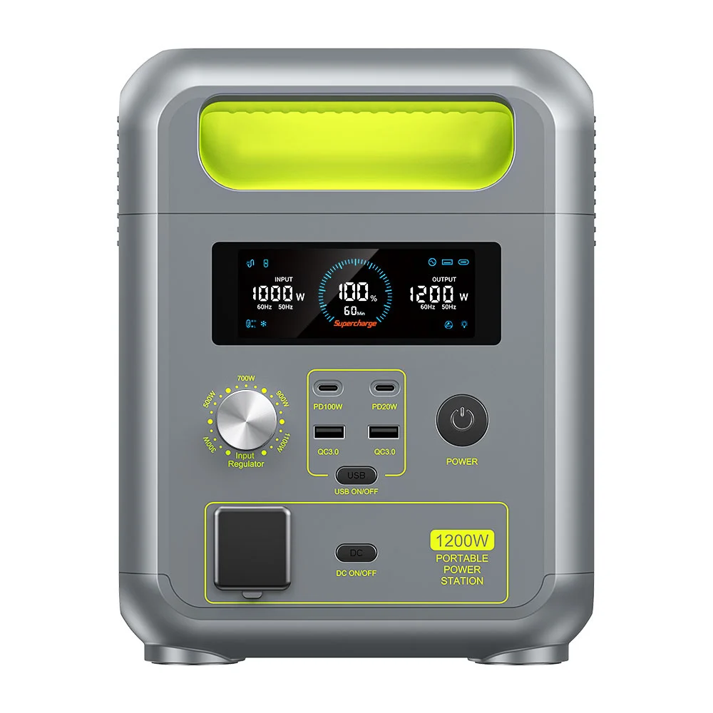 Комплект 1200W Автономно захранване с UPS режим на работа и 200W соларен панел - Image 5